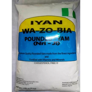 pounded yam iyan wa zo bia