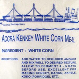 Accra Kenkey White Corn Meal (5 lb)