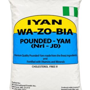 Pounded Yam Iyan Wa-Zo-Bia