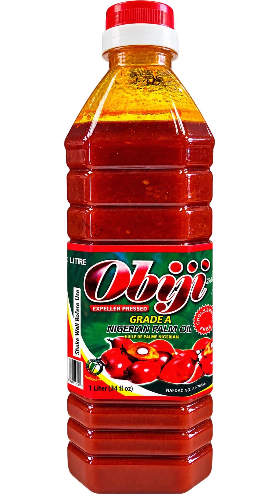 Obiji Nigerian Palm Oil 1 Litre