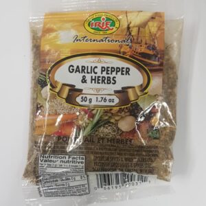 IRIE Garlic Pepper & Herbs 50g